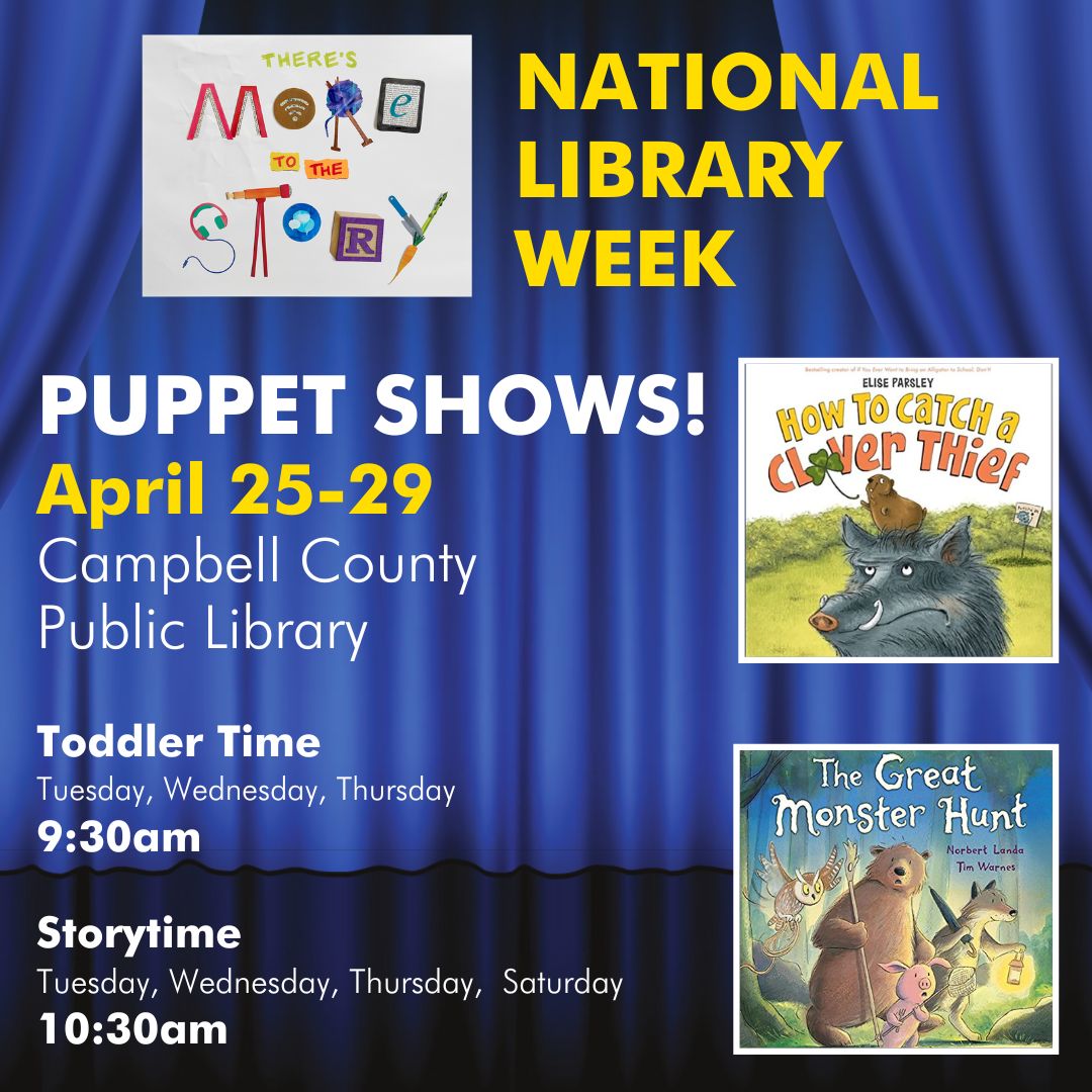 National Library Week Puppet Shows