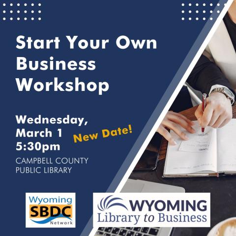 CCPL Start Your Own Business Workshop