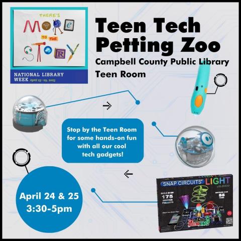 CCPL Teen Tech Petting Zoo