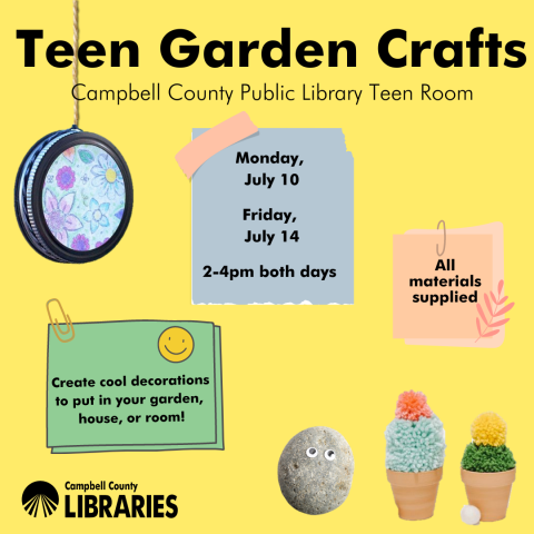 CCPL Teen Garden Crafts