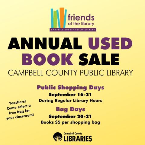 Friends of the Library Used Book Sale