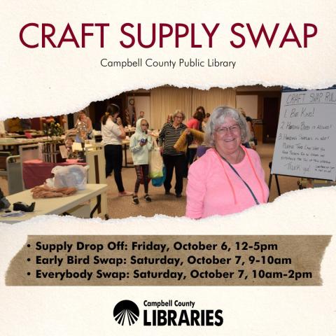 CCPL Swap Your Craft Stuff