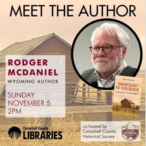 Rodger McDaniel, Wyoming Author