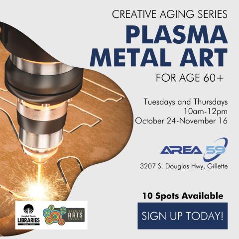 Creative Aging Plasma Metal Art Series