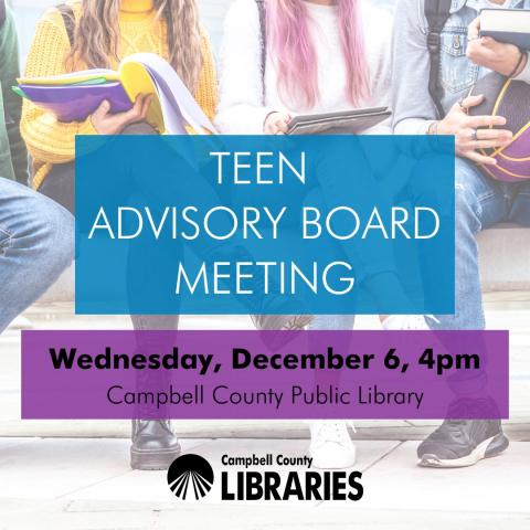 CCPL Teen Advisory Board