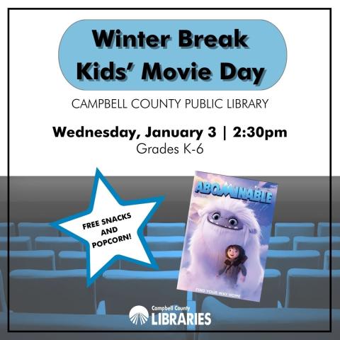 CCPL Kids' Movie Day