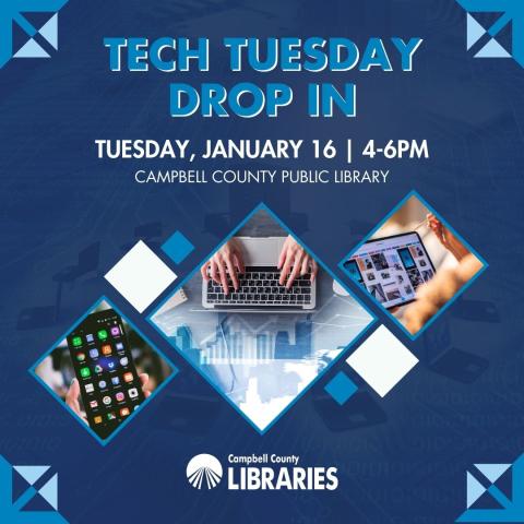 CCPL Tech Tuesday Drop In