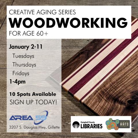 Creative Aging Woodworking Series