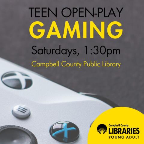 CCPL Teen Open-Play Gaming