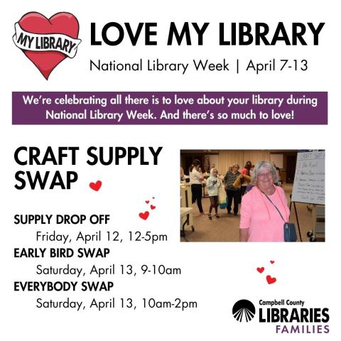 CCPL Craft Supply Swap