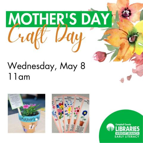 WBL Mother's Day Craft Day