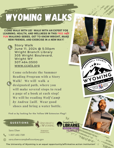 Wyoming Walks: WBL Wolf Camp Storywalk