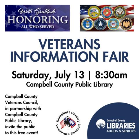 Veterans Information Fair at CCPL