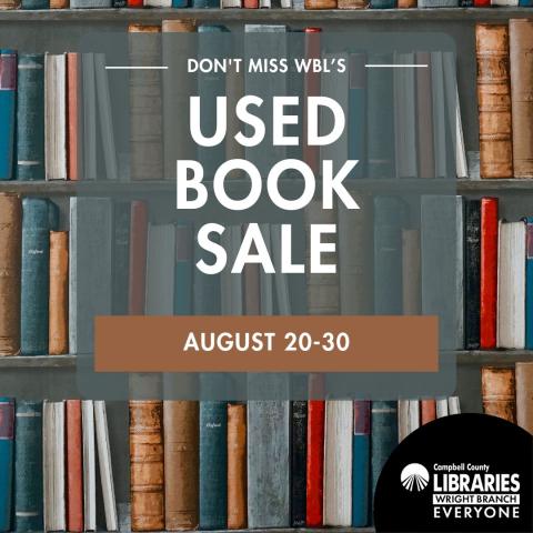 WBL Annual Used Book Sale