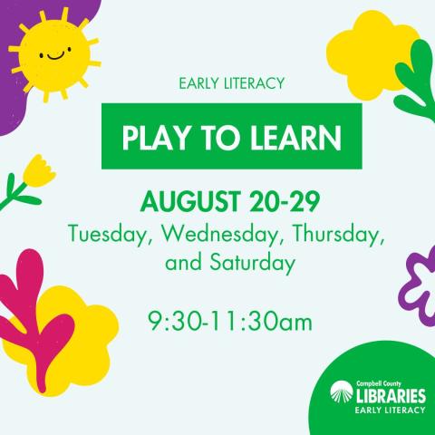 CCPL Play to Learn