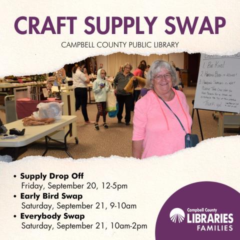 CCPL Craft Supply Swap