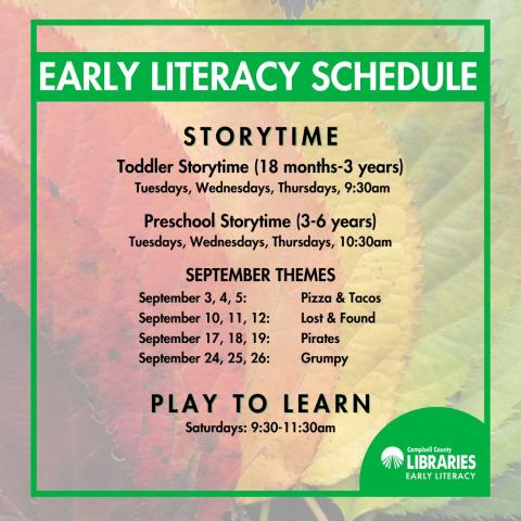 CCPL Preschool Storytime