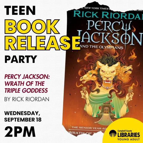 CCPL Teen Book Release Party