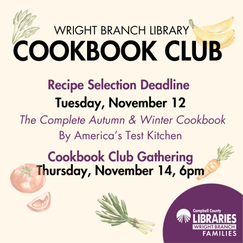 WBL November  Cookbook Club 