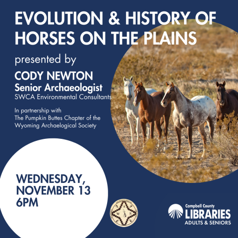 Evolution & History of Horses on the Plains at CCPL