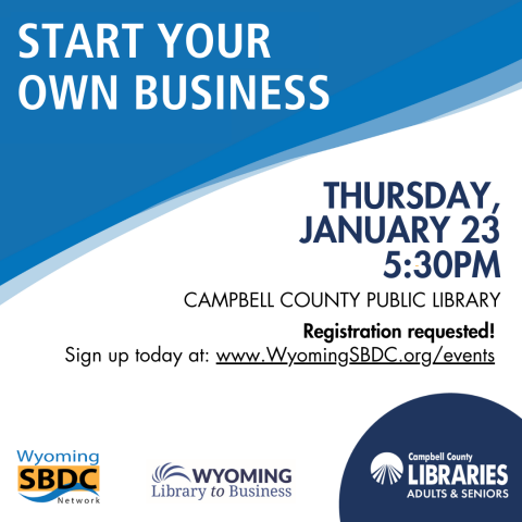 Start Your Own Business Workshop at CCPL