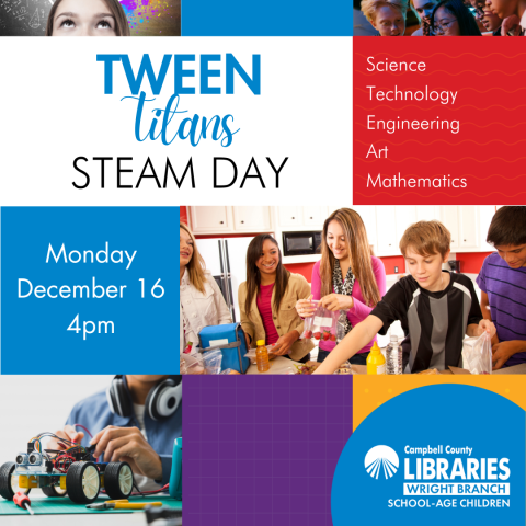 WBL Tween Titans STEAM Day