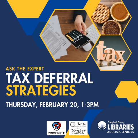 CCPL preseents: Tax Dererral Strategies