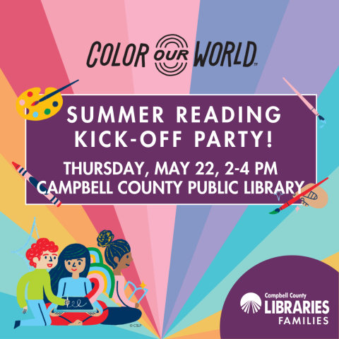 CCPL Family Summer Reading Kickoff Party