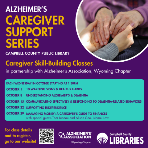 Alzheimer's Caregiver Support Series at CCPL