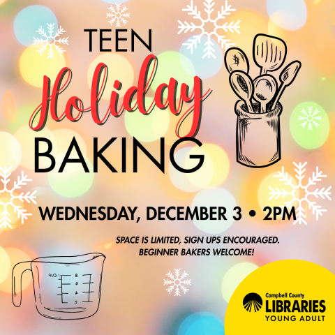 CCPL Teen Holiday Baking Class