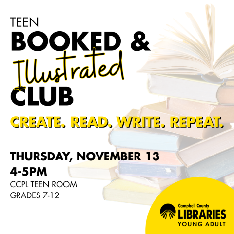 CCPL Teen Booked & Illustrated Club