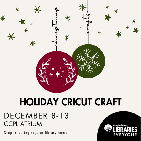 CCPL Holiday Cricut Craft