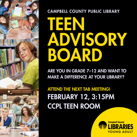CCPL Teen Advisory Board