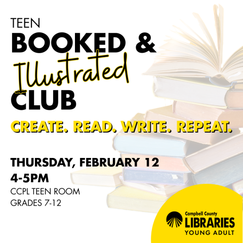 CCPL Teen Booked & Illustrated Club