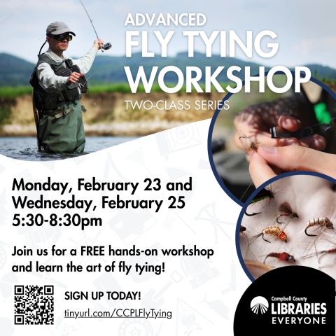 CCPL Fly Tying Class: Advanced