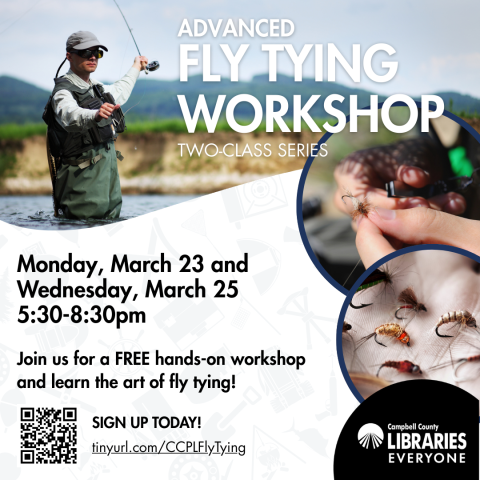 CCPL Fly Tying Class: Advanced