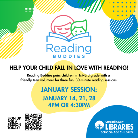 Reading Buddies January 4:30pm