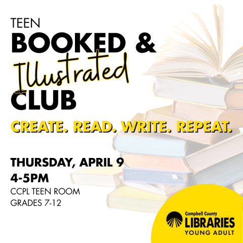 CCPL Teen Booked & Illustrated Club