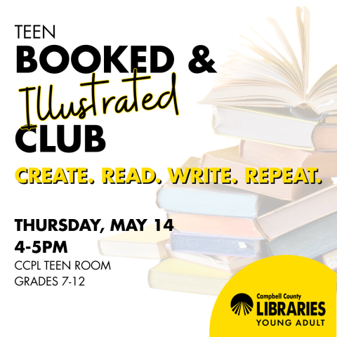 CCPL Teen Booked & Illustrated Club