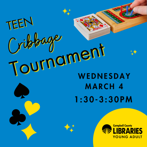 CCPL Teen Cribbage Tournament