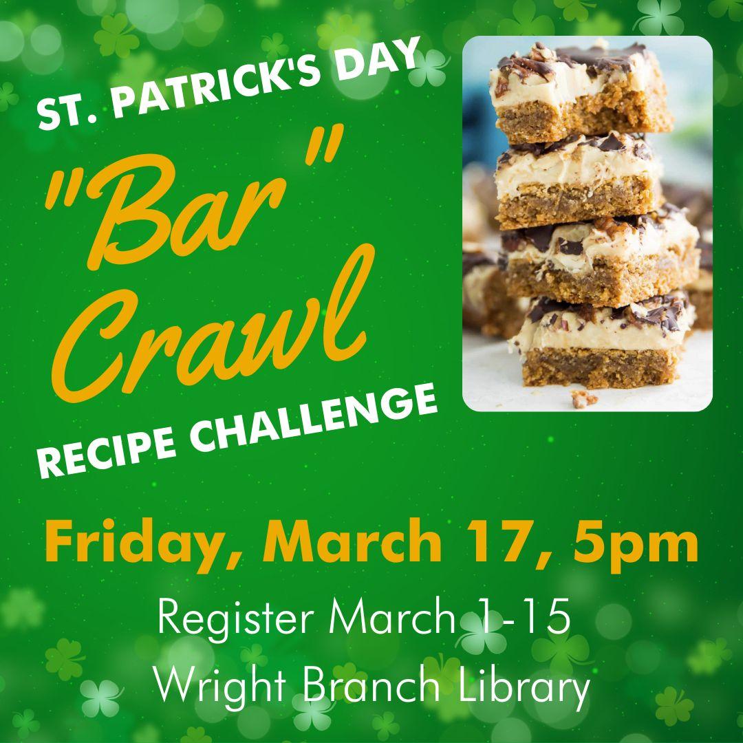 WBL "Bar" Crawl Recipe Challenge