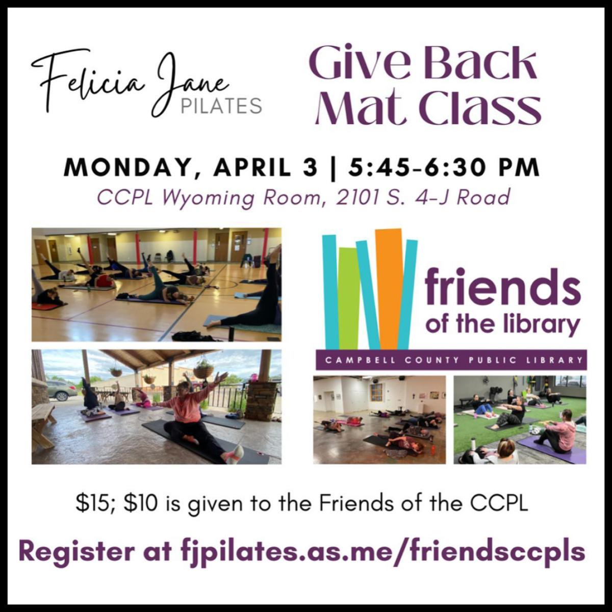 Give Back Mat Class