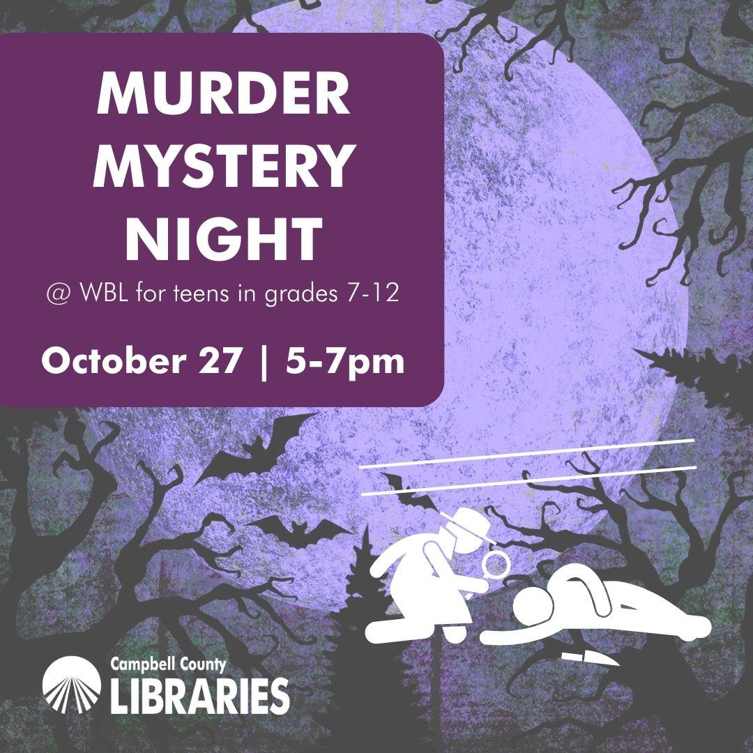 WBL Teen Murder Mystery Night