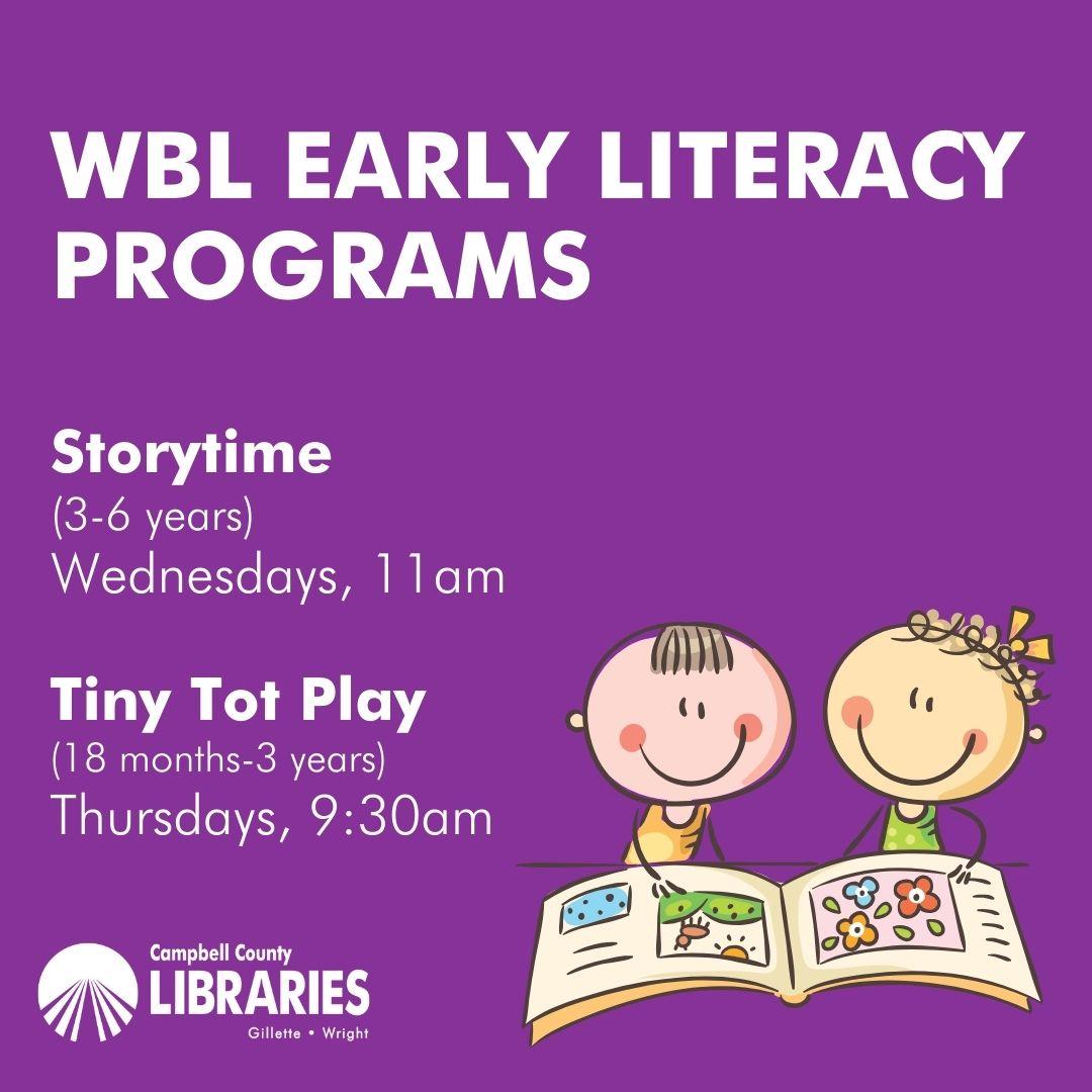 WBL Early Literacy Programs