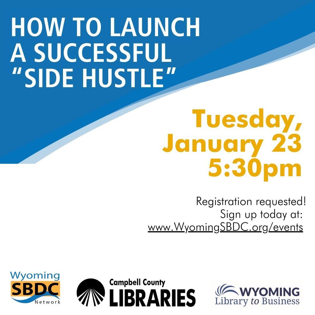 CCPL Side Hustle Business Workshop