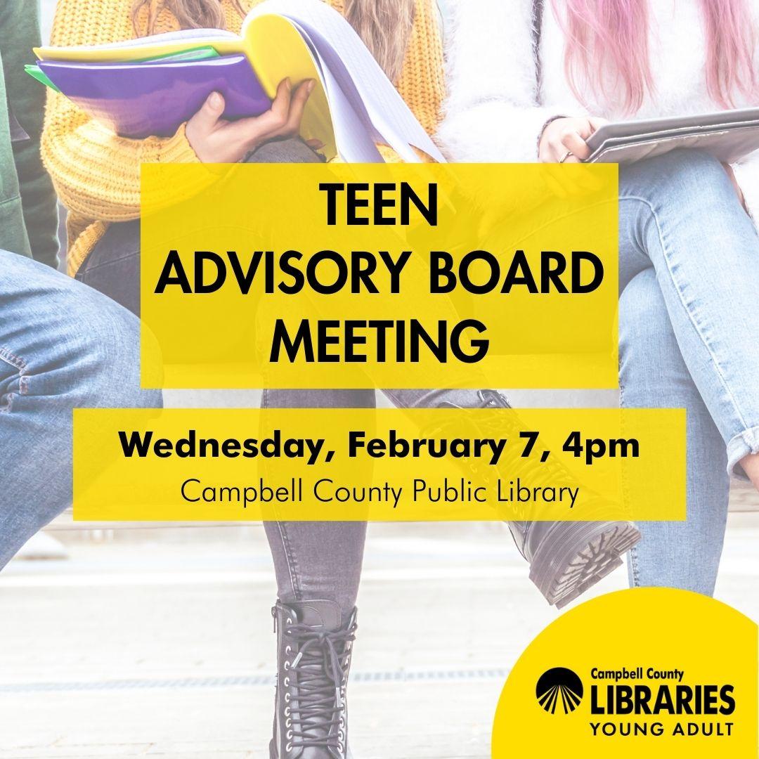 CCPL Teen Advisory Board