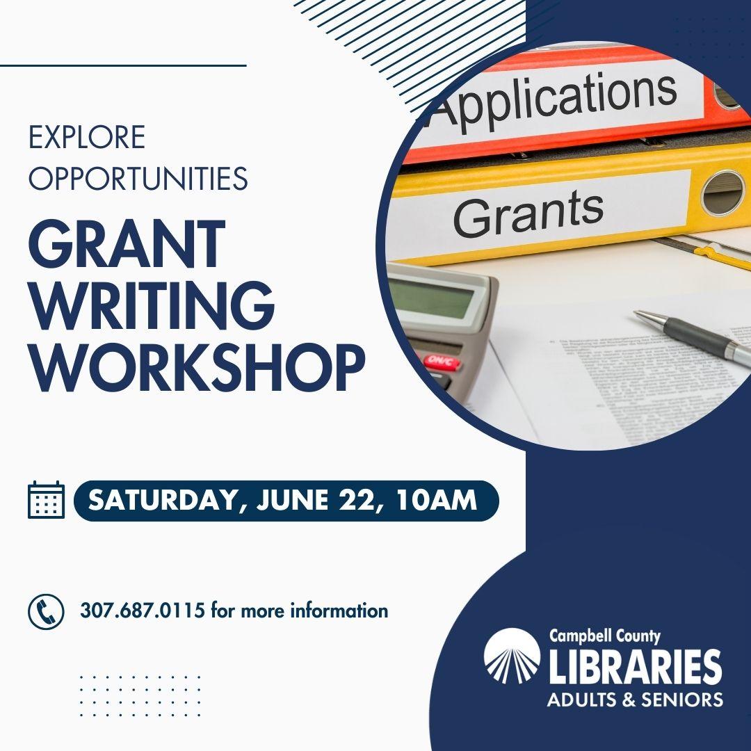 CCPL Grant Writing Workshop