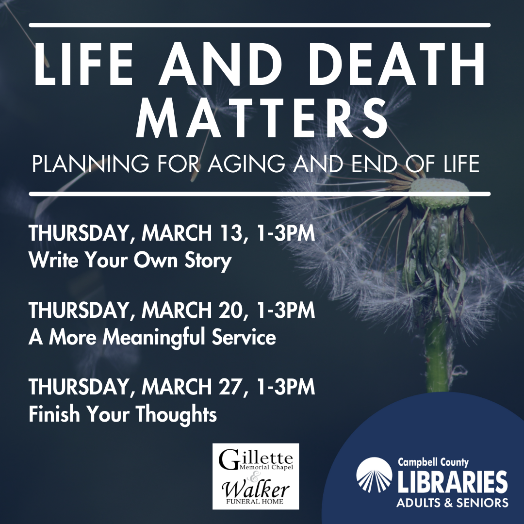 Life and Death Matters @ CCPL