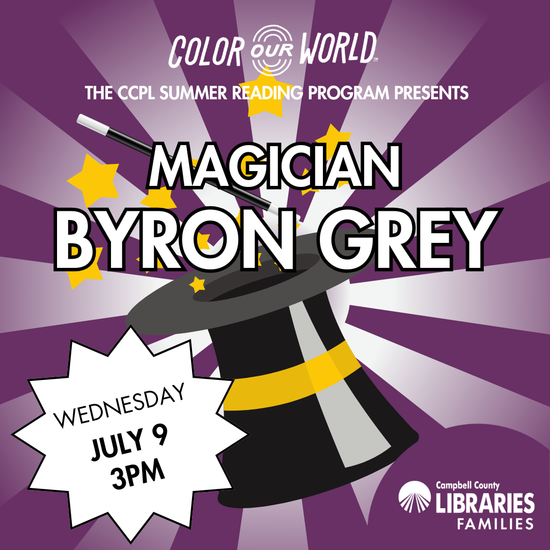 CCPL K-6 Magician Byron Grey