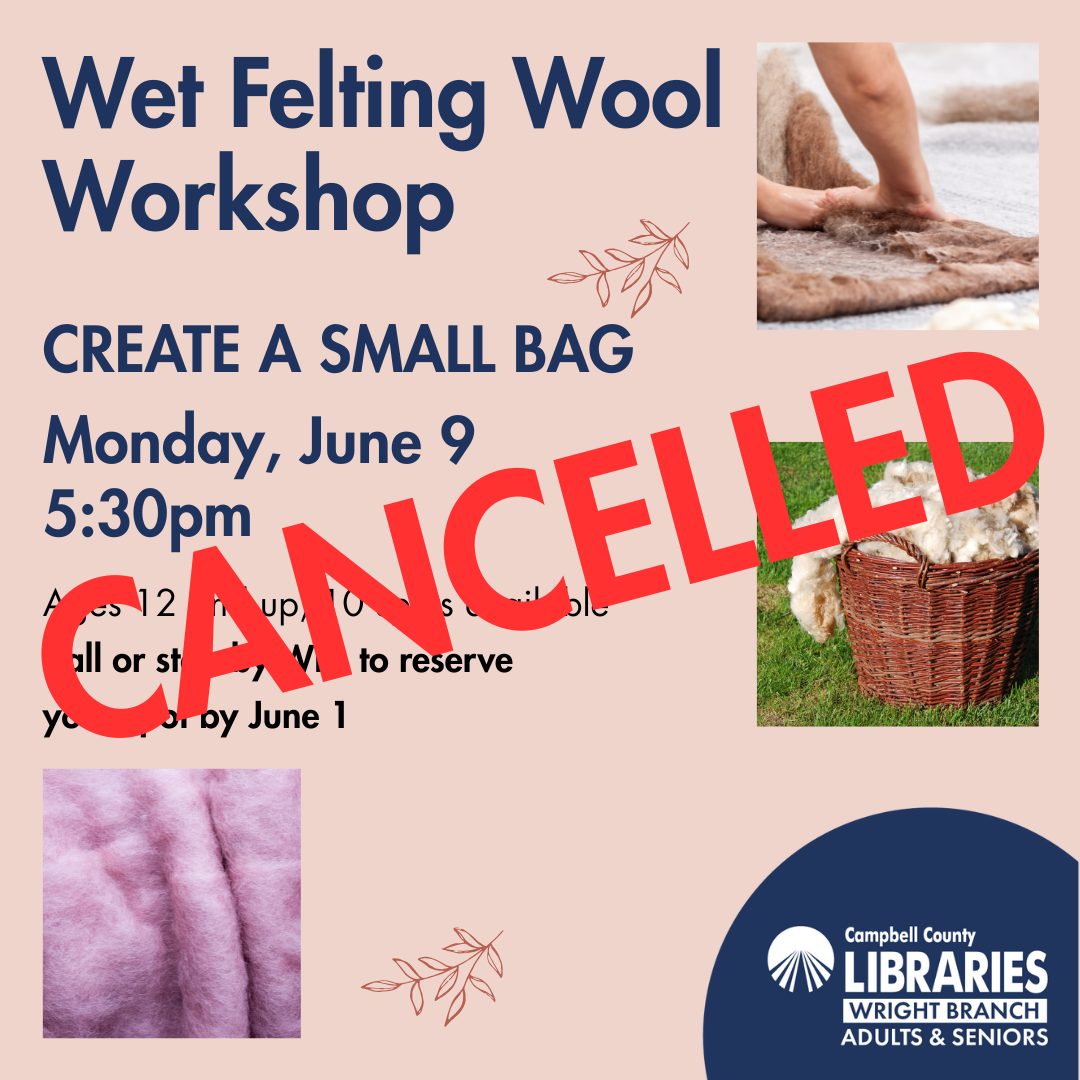 WBL Wet Felting Wool Workshop